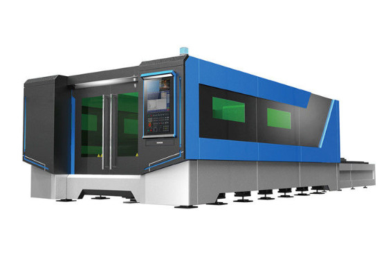 Máquina de corte industrial de alta velocidade do laser, máquina de corte do laser do metal da fibra