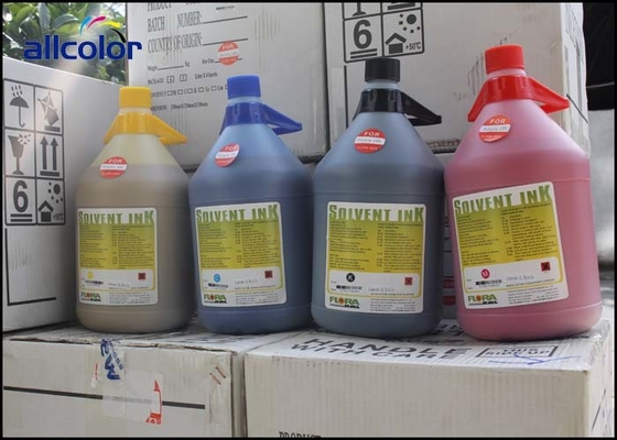 A tinta do pigmento do Polaris da flora LJ320p, 4 do Inkjet litros de solvente da impressão baseou a tinta