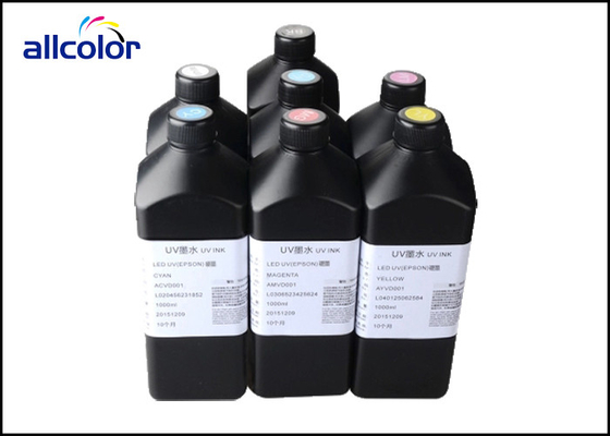 Tinta de impressora UV magnética de CMYK, tinta curável UV da cabeça de cópia de Epson DX5 DX7
