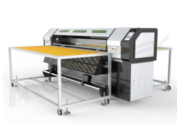 Máquina de impressão UV híbrida do desempenho estável com a cabeça de impressão DX5 Piezo