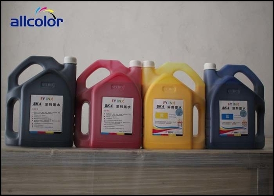 Tinta solvente de Seiko da cor de C M Y K com partícula eficaz e reativa