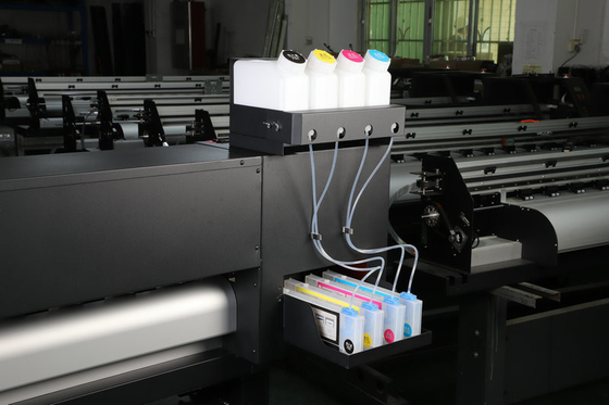 O solvente largo do formato baseou a impressora a jato de tinta, equipamento de impressão de Digitas