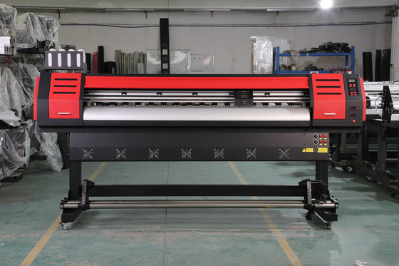 O solvente largo do formato baseou a impressora a jato de tinta, equipamento de impressão de Digitas